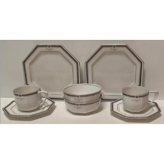 Antique White Mid 20th Century Givenchy Dinnerware Set - 8 PCS For Sale - Image 8 of 8