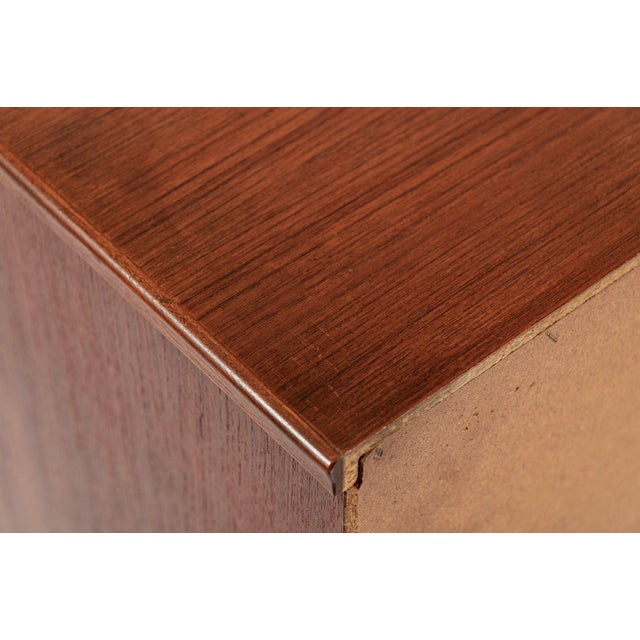 Scandinavian Teak Wood Rolltop Secretary Desk by Egon Ostergaard, Made in Sweden For Sale - Image 16 of 17