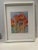 Abstract Original Mixed Media Artwork “Poppy Static” (Watered Acrylic Painting and Ink on Art Paper); Signed, Framed For Sale - Image 3 of 12
