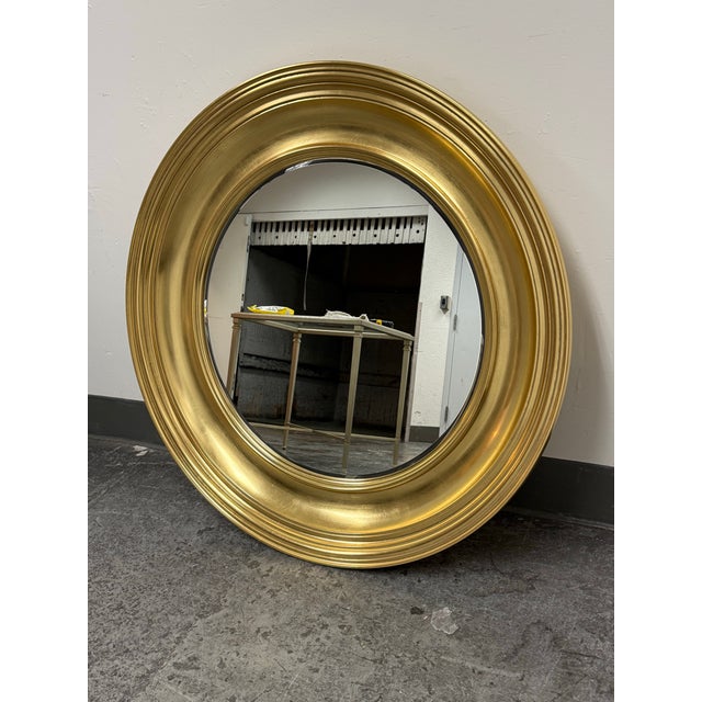 Design Plus Gallery presents the Clara Gold Mirror from Roche Bobois. Inspired by the classical round ceiling rosettes,...