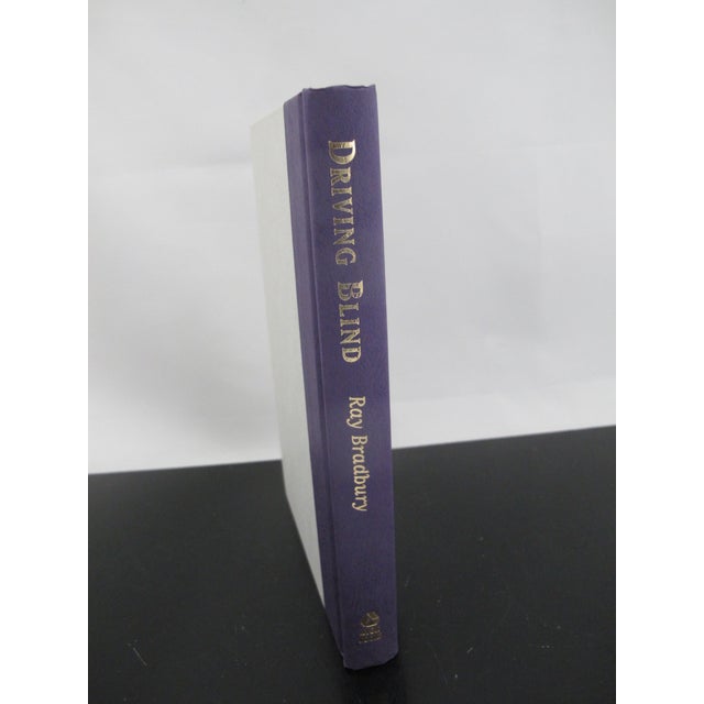 Purple Ray Bradbury Hand Signed First Edition Avon 1997 Driving Blind Hardcover Book For Sale - Image 8 of 9