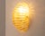 Vintage Italian Wall Light in Amber Murano Glass with Brass Structure, 1990s For Sale - Image 12 of 13