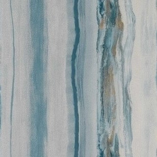 Harlequin Vitruvius Wallpaper in Nickle / Celestine For Sale