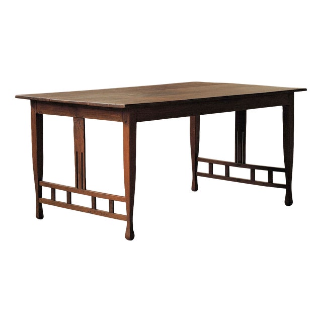 Arts and Crafts Oak Table, 1900 For Sale