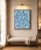 Blue Chiffon No.7 extends the Chiffon Series into a cooler blue-green field, with layered white and pale-blue gestures...