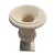 Indian 1920's India Antique Outdoor Sandstone Urn Planter For Sale - Image 3 of 6