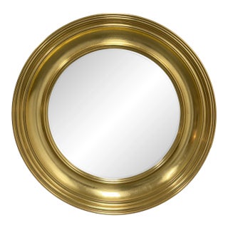 Roche Bobois Clara Gold Mirror, 40 Inches For Sale