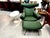 Hans Wegner Hans Wegner Ox Chair AP-46 and Ottoman For Sale - Image 4 of 12