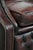 Chesterfield Club Chair in Red Flamed Cowhide Leather For Sale - Image 10 of 12