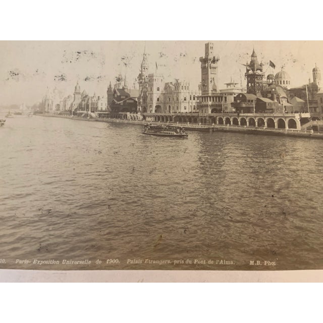 1900 - 1909 1900 Paris Exposition Pavilion of the Foreigners Original Photograph For Sale - Image 5 of 7