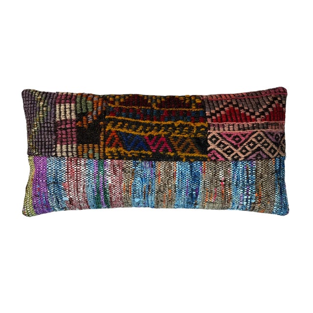 Vintage Turkish Kilim Cushion Cover, 1970s For Sale - Image 11 of 11
