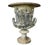 19th Century French Cast Iron Medici Borghese Garden Urns Pair For Sale In Tampa - Image 6 of 18