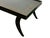 Vintage Black Slayed Legs Rectangular Low Coffee Table For Sale In San Francisco - Image 6 of 13