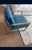 West Elm Chair 84 cm w x 68.5 cm d x 79 cm h. Celestial Blue Love this chair but no longer need it! Moving :)