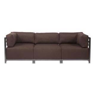 Axis 3pc Sectional Sterling Chocolate Titanium Frame For Sale