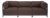 Axis 3pc Sectional Sterling Chocolate Titanium Frame For Sale