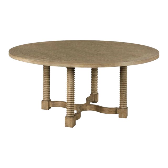 Woodbridge Furniture Teton Dining Table, Vintage Finish For Sale