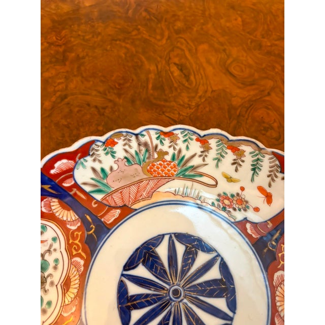 Antique Japanese Meiji Imari Oval Porcelain Dishes, 1900, Set of 2 For Sale - Image 3 of 16