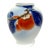 Fukagawa Porcelain Vase With Persimmons For Sale