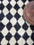 Black Checkered Wool Rug - 9.8 X 8.5 Ft For Sale In Cleveland - Image 6 of 8