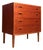 Teak Chest of Drawers from Poul Hundevad, Denmark, 1960s For Sale