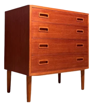 Teak Chest of Drawers from Poul Hundevad, Denmark, 1960s
