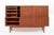 Mid-Century Modern Mid-Century Danish Teak Tall Sideboard or Bar Cabinet by Johannes Andersen For Sale - Image 3 of 18