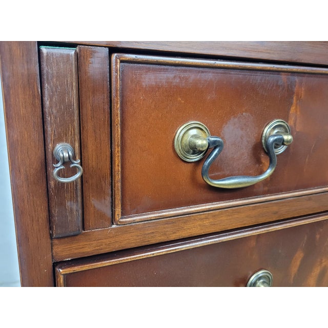 Vintage Writing Desk Bureau, 1950s For Sale - Image 15 of 18