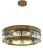 Collection Labirinto Chandelier in Metal and Crystal by Jago For Sale