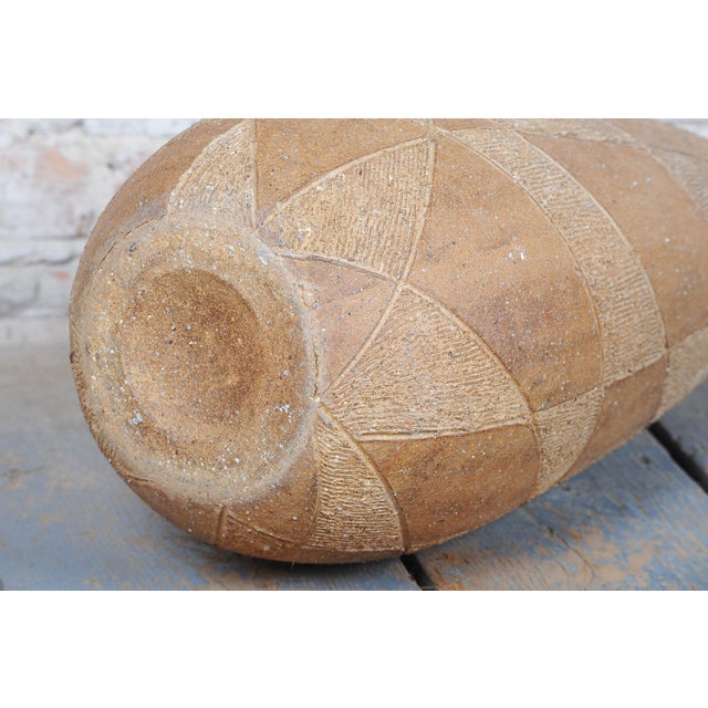 Mid-Century Vase in Ceramic, Czech, 1950s For Sale - Image 10 of 11