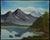 This serene landscape painting by Hoback captures the beauty of a mountain lake nestled amidst a majestic range. The...