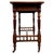 Wood Early 20th Century Antique English Edwardian Walnut Side Table, 1890s For Sale - Image 7 of 10