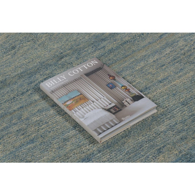 Rug & Kilim’s Contemporary Oversized Rug in Beige and Blue Tones For Sale - Image 9 of 9