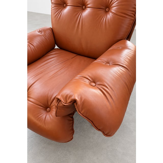 Set of Mole Lounge Chair and Ottoman by Sergio Rodrigues for Oca, 1969 For Sale - Image 18 of 18