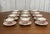 Cream Rose Chintz Pattern Coffee and Tea Service for Twelve People in English Porcelain from Johnson Bros, Set of 12 For Sale - Image 8 of 8