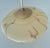Metal Art Deco Ivory Marble Glass Pendant Light, 1930s For Sale - Image 7 of 18
