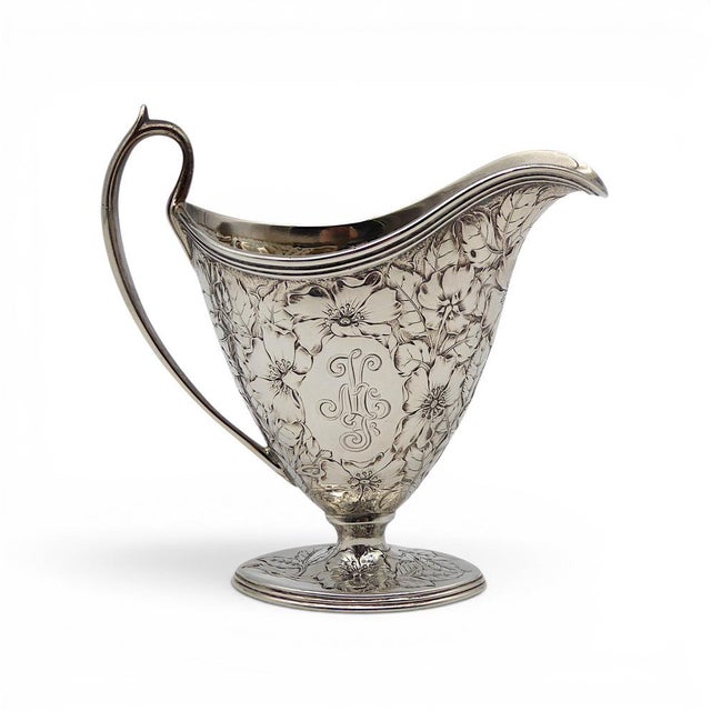 Sterling Silver Coffee or Tea Service from Spaulding & Co., 1890s, Set of 4 For Sale - Image 11 of 13