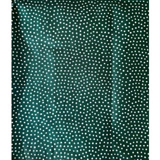 Schumacher Glazed Cotton Polka Dot Chintz Fabric For Sale