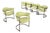Vintage Chairs by Vittorio Introini, 1970s, Set of 6 For Sale