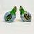 1950s Cinco De Mayo - 1950s Boho Chic Folk Art Mexican Tonala Hand Painted Pottery Partridges, Artist Signed - A Pair. For Sale - Image 5 of 10
