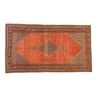 Antique Malayer Carpet - 6'4" x 11'1" For Sale