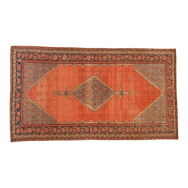 Antique Malayer Carpet - 6'4" x 11'1" For Sale