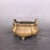 Vintage Solid Brass Incense Burner, Yuanbao Ears & Tripod Feet, Melon Shaped Chinoiserie Censer for Altar and Table Decor For Sale In Los Angeles - Image 6 of 9