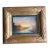 2026 After Turner Sunset Over Water, Mary Veiga No.2, in Hand-Crafted Gold Custom Frame For Sale