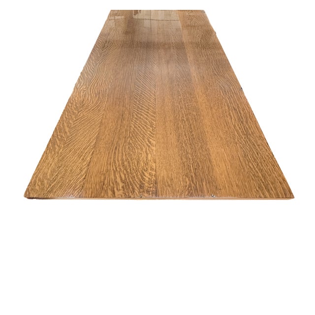 Heywood-Wakefield Wicker Library Table For Sale - Image 12 of 14