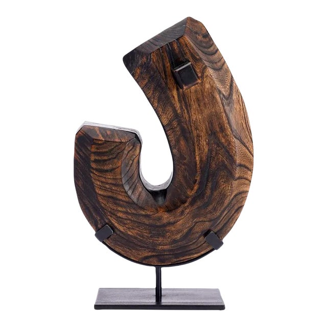 Hand Carved Japanese Jizai Kagi Hearth Hook, C. 1868–1912 For Sale