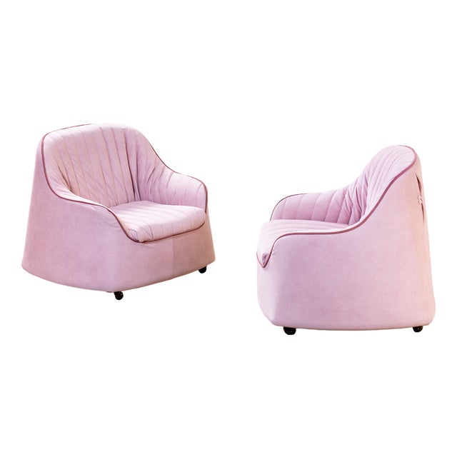 Armchairs Mod. Ciprea by Afra & Tobia Scarpa for Cassina, 1968, Set of 2 For Sale