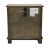 A-America Glacier Point Collection Solid New Zealand Pine 27" Three Drawer Nightstand - Greystone Finish For Sale - Image 10 of 12