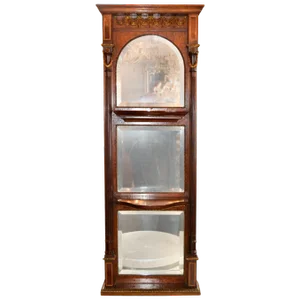 19th Century French 3-Section Mirror