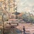 1950’s original impressionist cityscape park painting. Signed and framed. Measures 10x8 or 13x11 framed. Check out my shop...